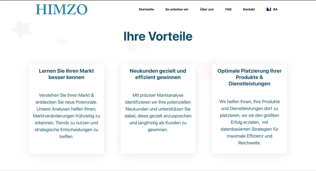 Webdesign Referenzprojekt