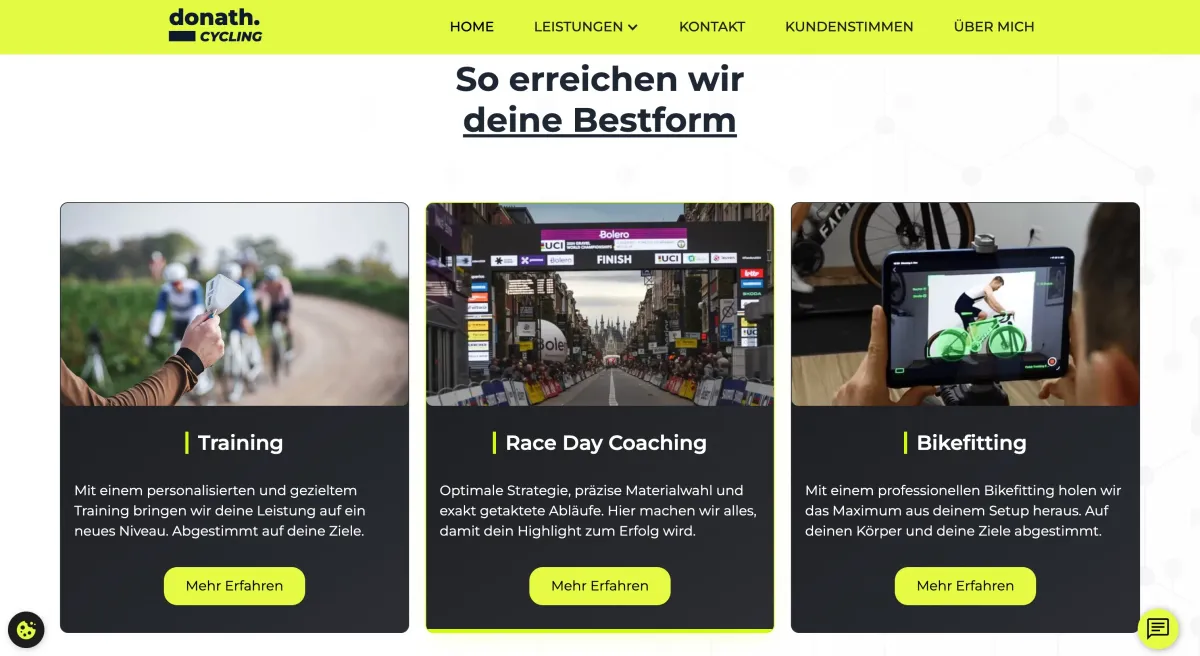 Webdesign Referenzprojekt