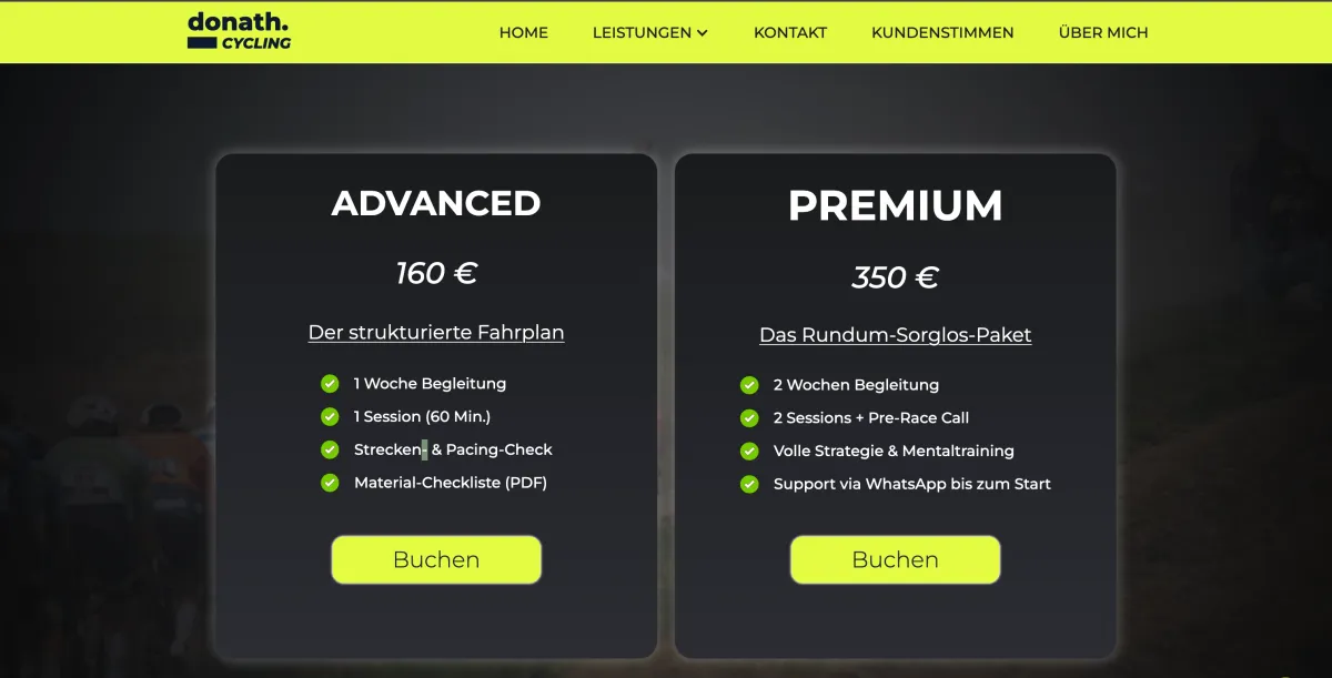 Webdesign Referenzprojekt