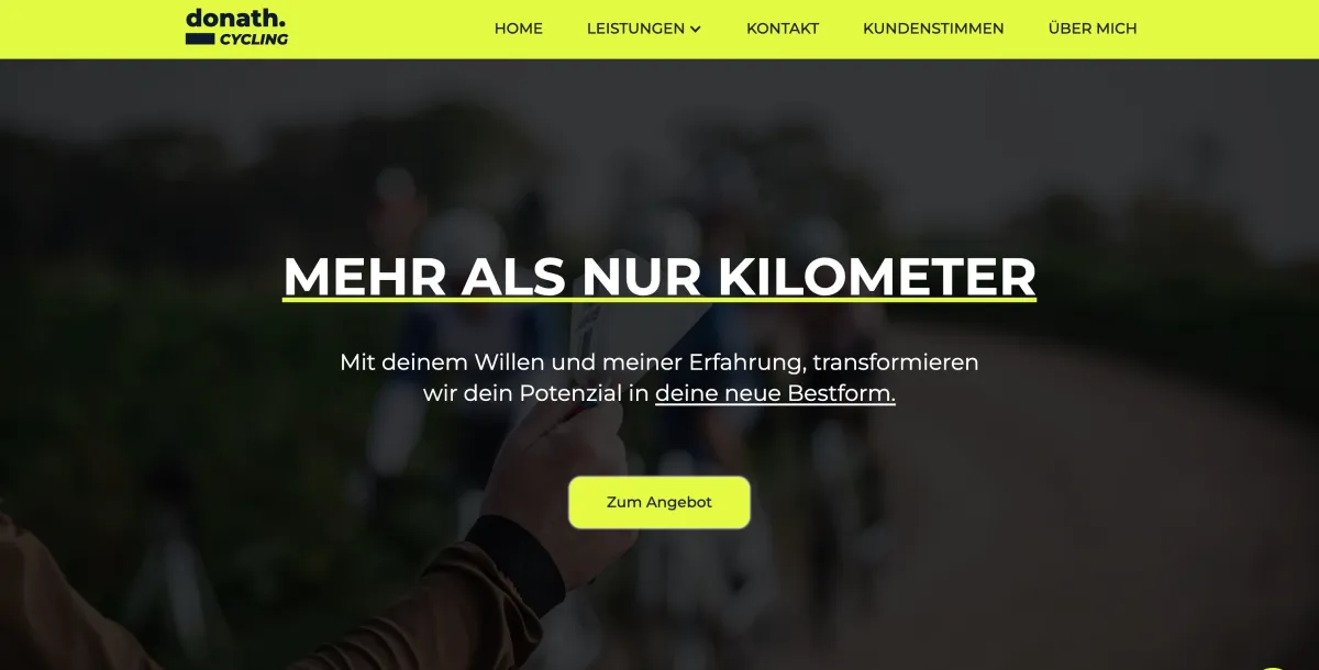 Webdesign Referenzprojekt