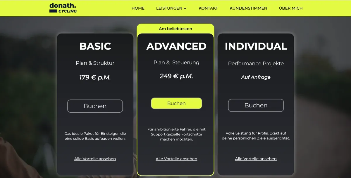 Webdesign Referenzprojekt